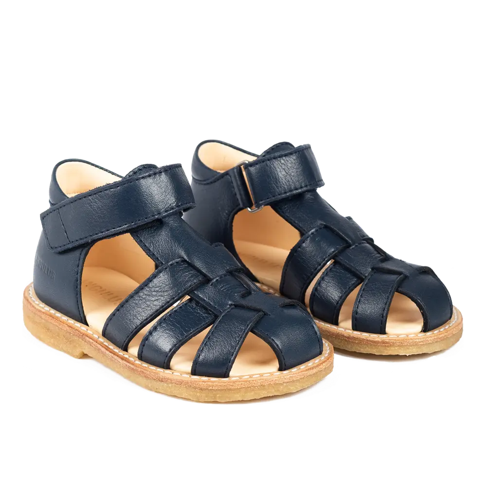 Angulus Sandal m. Velcro - Navy - 20 Angulus Sandal m. Velcro - Navy - 20