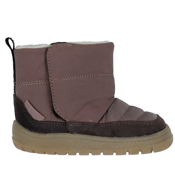 Angulus Vinterstøvler - Tex - Dusty Aubergine/Dusty Rouge