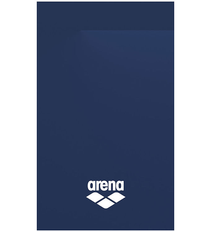 Arena Håndklæde - Microfiber - 175x90 cm - Navy/Hvid