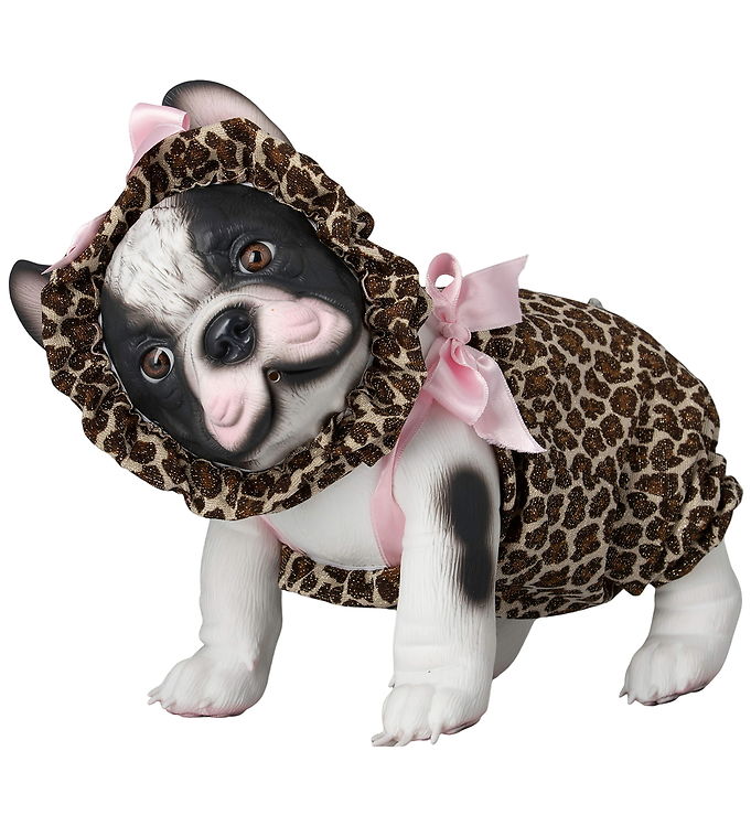 Asi Dukke - 32 cm - Lily The Bulldog - Jubilæumsudgave - Leopard Asi Dukke - 32 cm - Lily The Bulldog - Jubilæumsudgave - Leopard