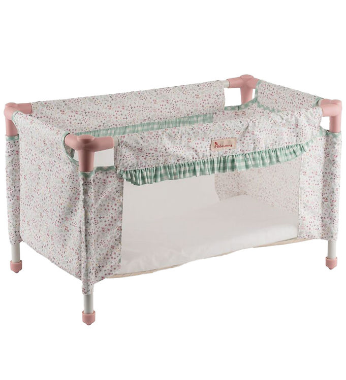 Asi Dukketilbehør - Rejseseng - 36-46 cm - Grøn Asi Dukketilbehør - Rejseseng - 36-46 cm - Grøn