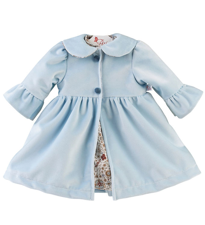 Asi Dukketøj - 57 cm - Pepa - Lyseblå/Velour Asi Dukketøj - 57 cm - Pepa - Lyseblå/Velour