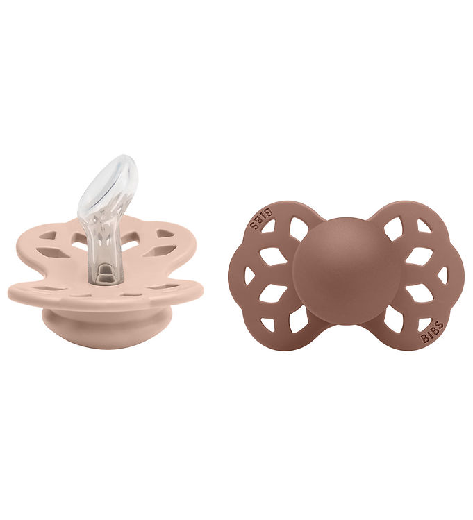 BIBS Infinity Sutter - 2-pak - Str. 1 - Anatomisk - Blush/Woodch BIBS Infinity Sutter - 2-pak - Str. 1 - Anatomisk - Blush/Woodch