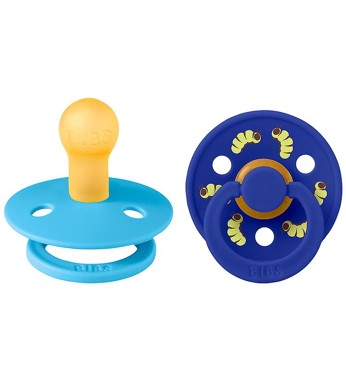 BIBS Studio Colour Sutter - Str. 1 - Rund - 2-pak - Breeze/Sonic BIBS Studio Colour Sutter - Str. 1 - Rund - 2-pak - Breeze/Sonic