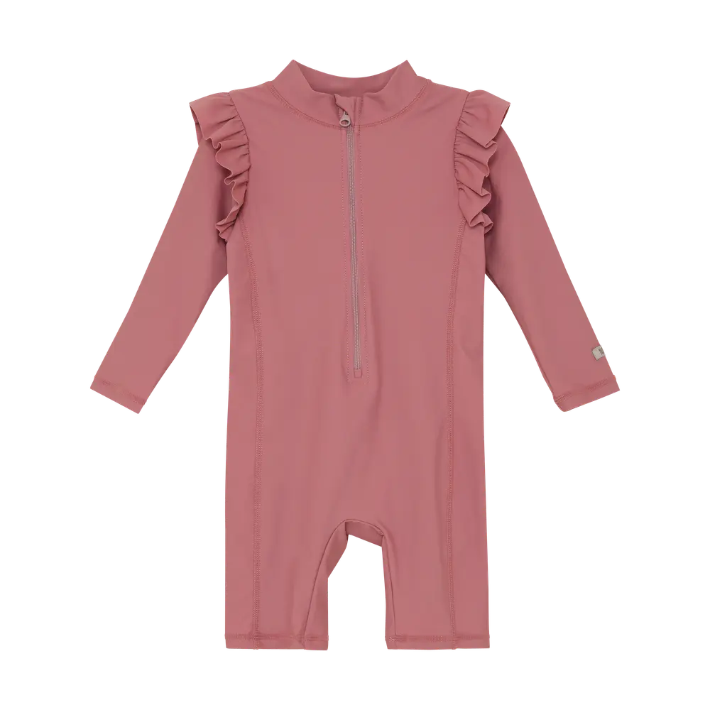 Badedragt Solid - UV 60+ - Ash Rose - 74