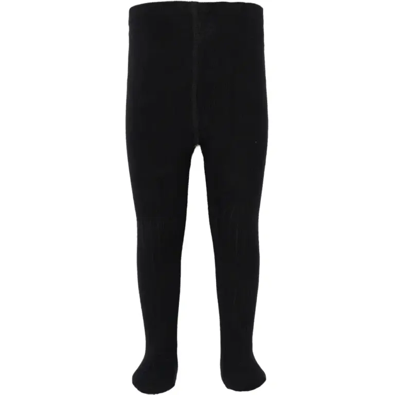 Bamboo strømpebukser - BLACK - 0-1/2 Y