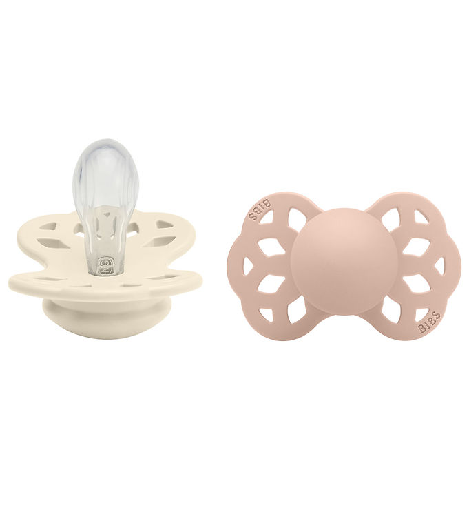 Bibs Infinity Sutter - 2-pak - Str. 1 - Symmetrisk - Ivory/Blush Bibs Infinity Sutter - 2-pak - Str. 1 - Symmetrisk - Ivory/Blush