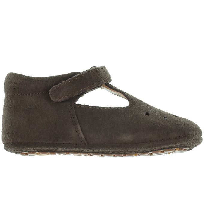 Bisgaard Ballerina Hjemmesko - Bloom - Dark Brown Bisgaard Ballerina Hjemmesko - Bloom - Dark Brown