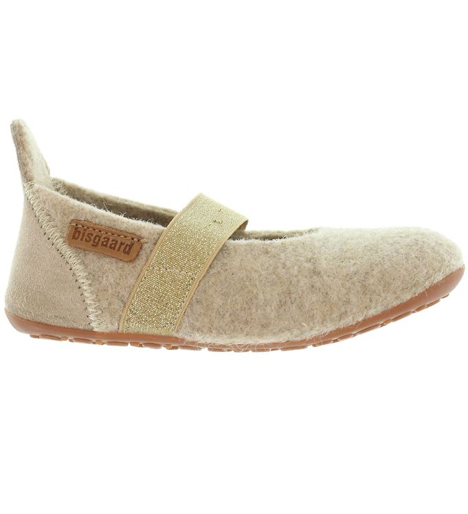 Bisgaard Ballerina Hjemmesko - Uld - Ballet - Nougat Bisgaard Ballerina Hjemmesko - Uld - Ballet - Nougat