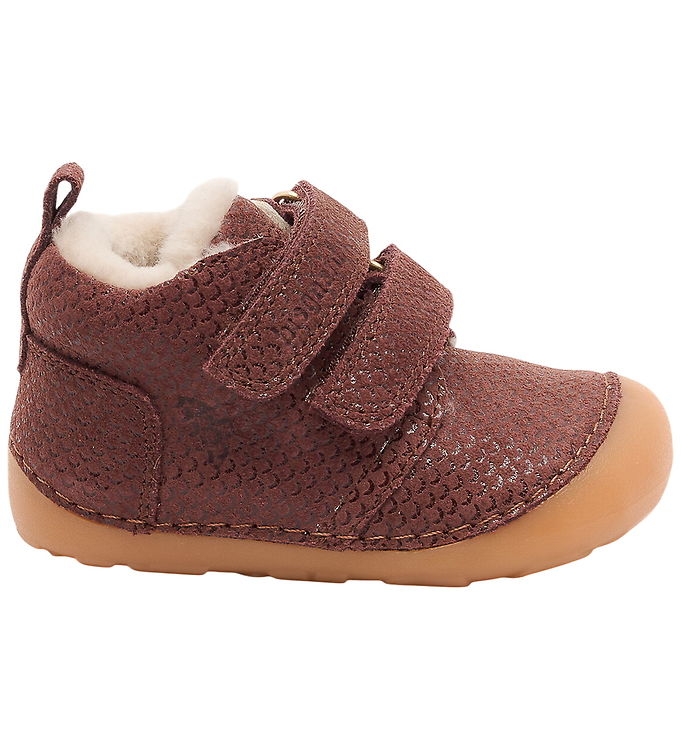 Bisgaard Vinterstøvler - Carter Lamb - Barfod - Plum Bisgaard Vinterstøvler - Carter Lamb - Barfod - Plum
