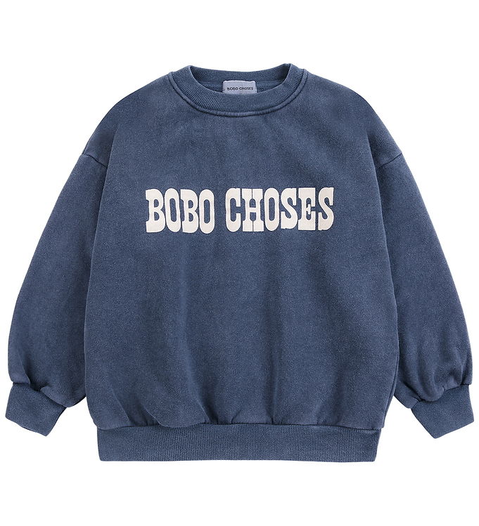 Bobo Choses Sweatshirt - Midnight Blue m. Print Bobo Choses Sweatshirt - Midnight Blue m. Print