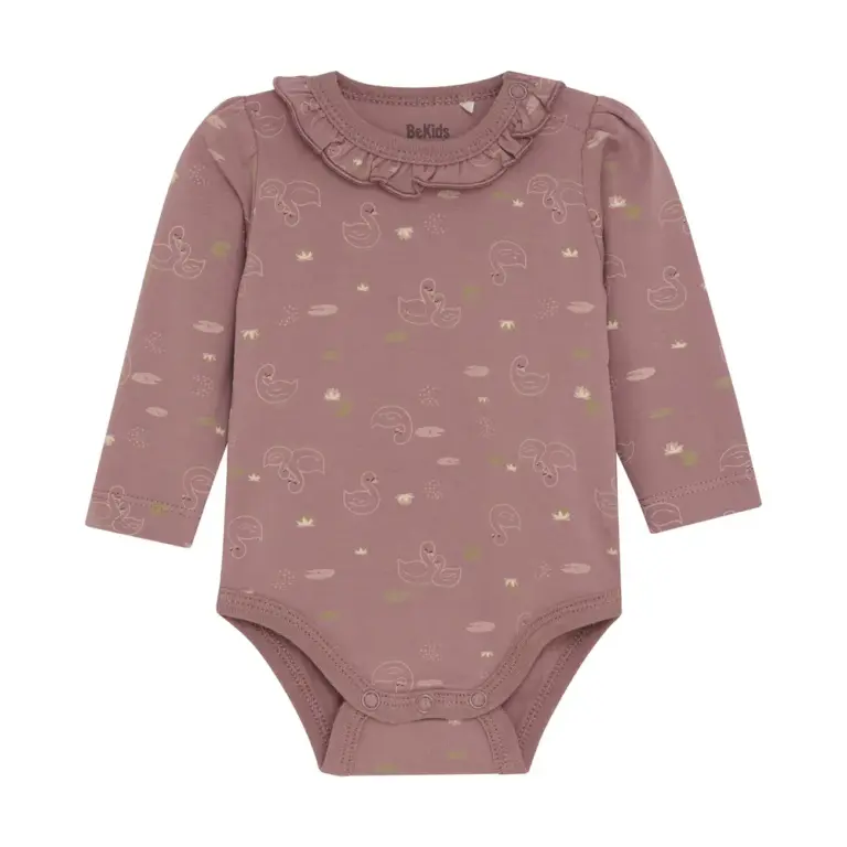 Body Langærmet - Solid - Deauville Mauve - 50