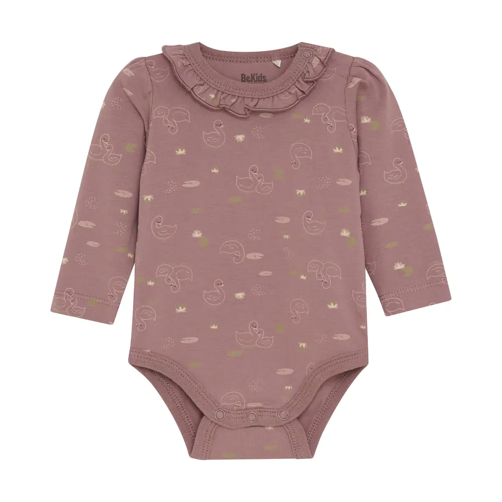 Body Langærmet - Solid - Deauville Mauve - 50
