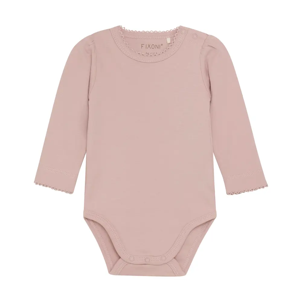 Body langærmet - Shadow gray - 50