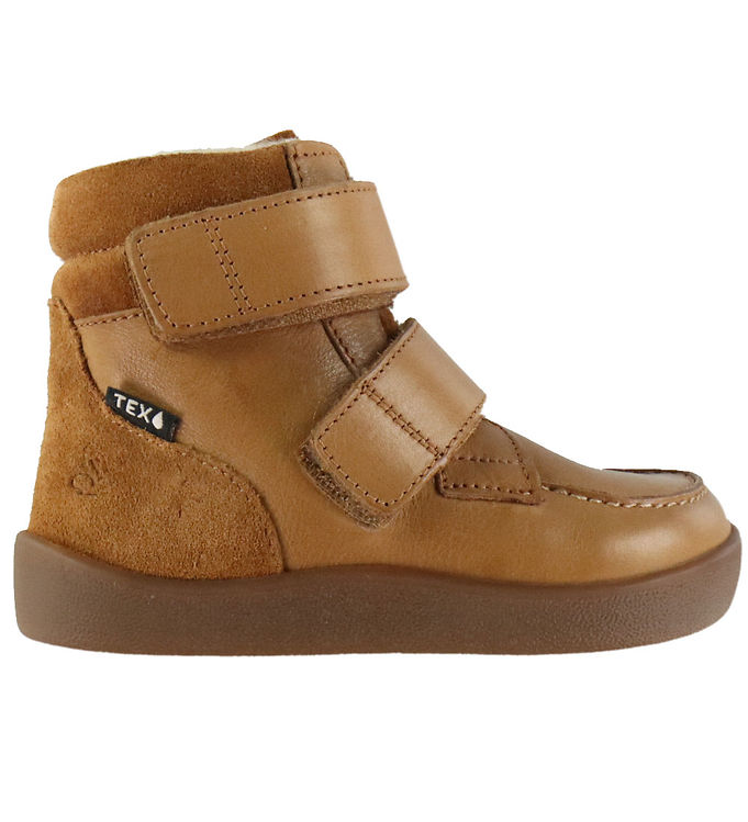 Bundgaard Vinterstøvler - Tex - Milo - Barfod - Cognac