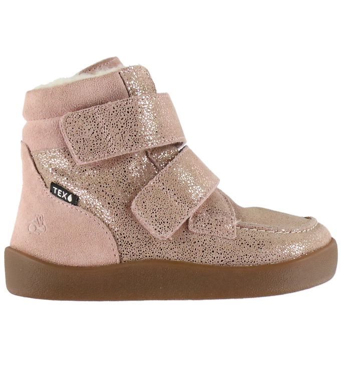 Bundgaard Vinterstøvler - Tex - Milo - Barfod - Vintage Rose Gli
