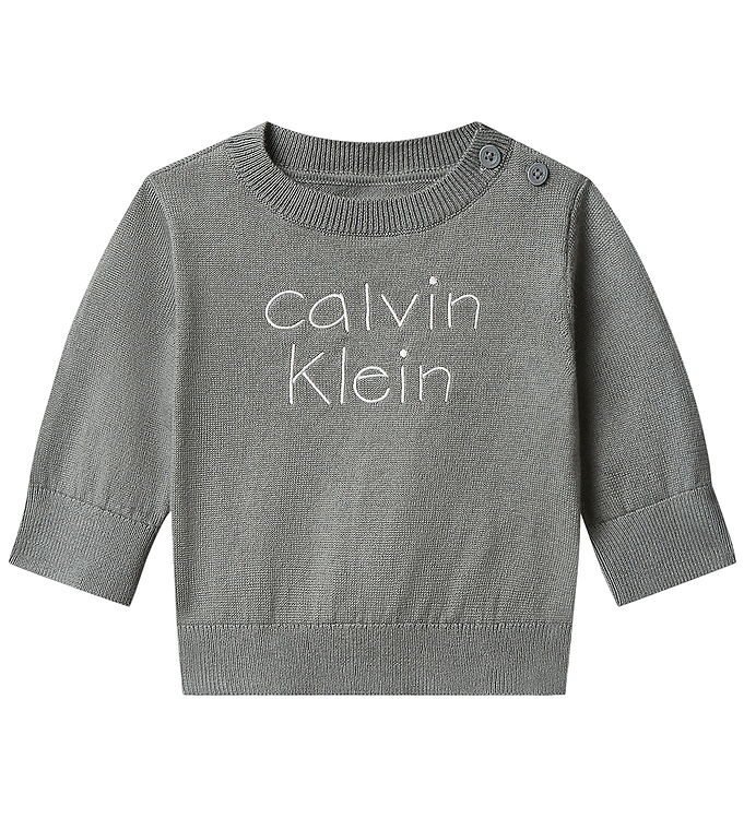 Calvin Klein Bluse - Strik - Sedona Sage Grey