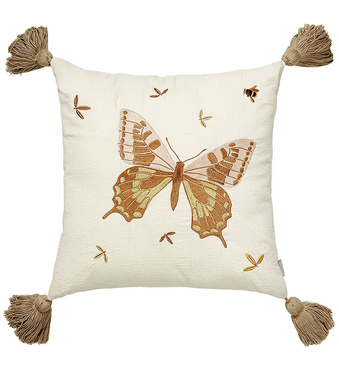 Cam Cam Pude - 35x35 cm - Butterfly Cam Cam Pude - 35x35 cm - Butterfly