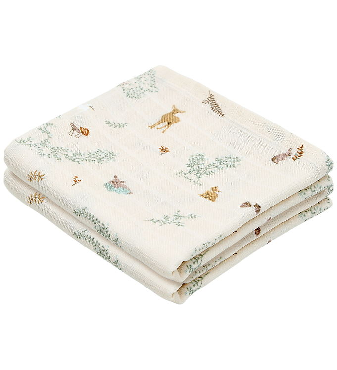 Cam Cam Stofbleer - 2-pak - 70x70 cm - Woodland