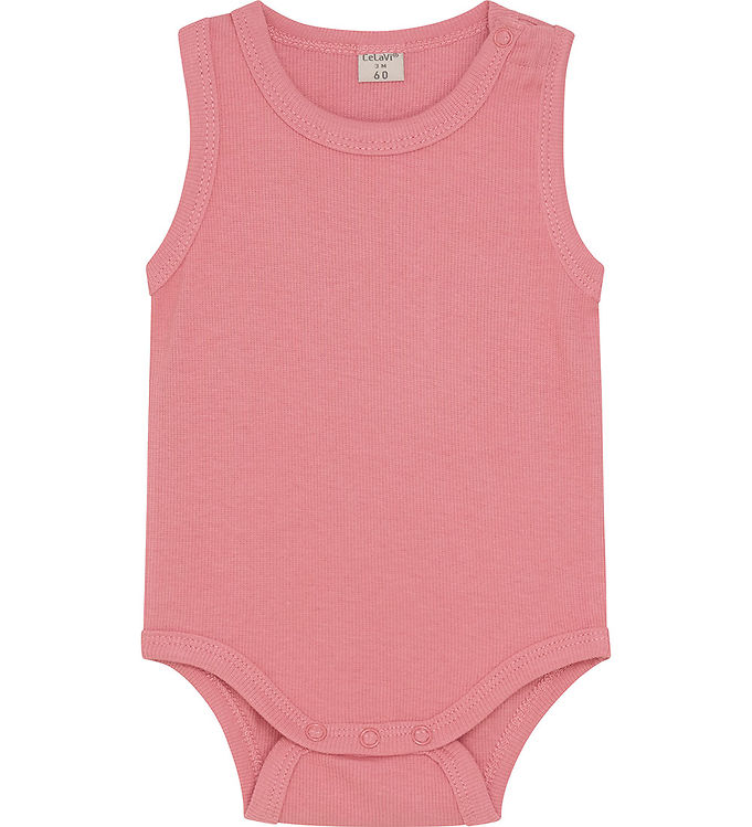 CeLaVi Body u/æ - Rib - Powder Pink CeLaVi Body u/æ - Rib - Powder Pink