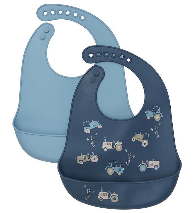 CeLaVi Hagesmæk - 2-pak - Silikone - Blue Heaven CeLaVi Hagesmæk - 2-pak - Silikone - Blue Heaven