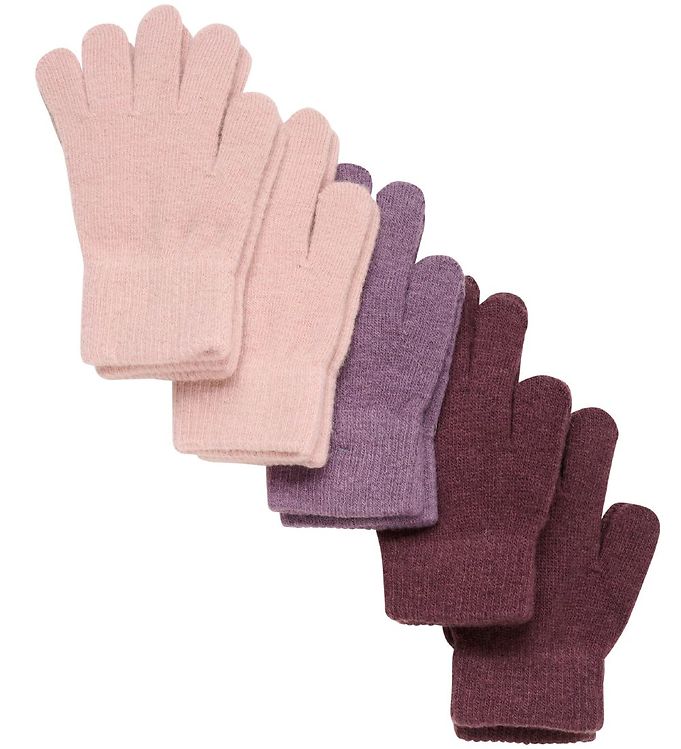 CeLaVi Handsker - Uld/Nylon - 5-pak - Misty Rose CeLaVi Handsker - Uld/Nylon - 5-pak - Misty Rose