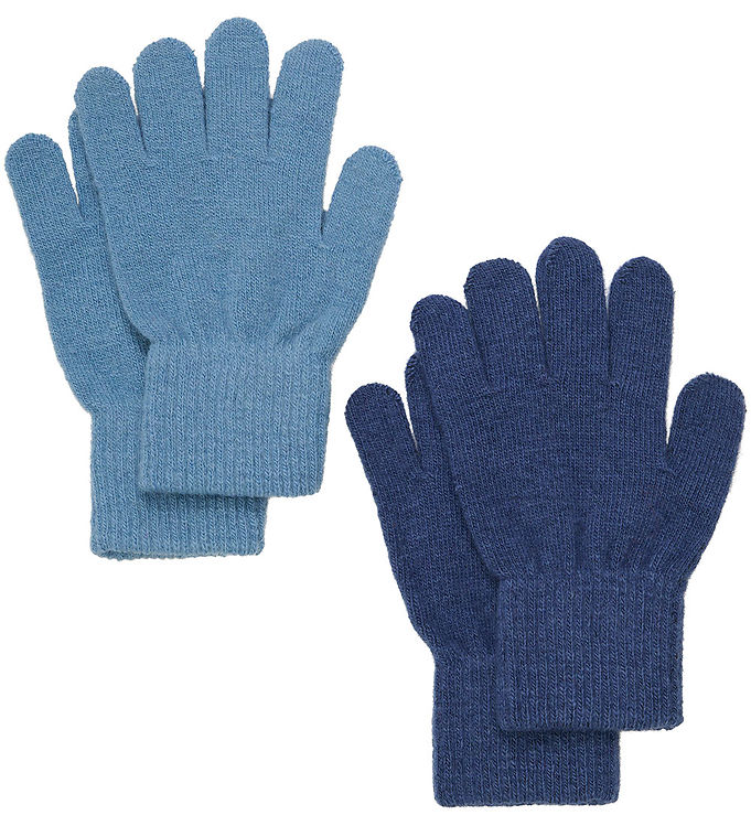 CeLaVi Handsker - Uld/Nylon - Strik - 2-Pak - Oceania CeLaVi Handsker - Uld/Nylon - Strik - 2-Pak - Oceania