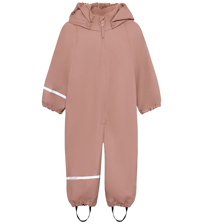 CeLaVi Regndragt m. Fleece - PU - Burlwood CeLaVi Regndragt m. Fleece - PU - Burlwood