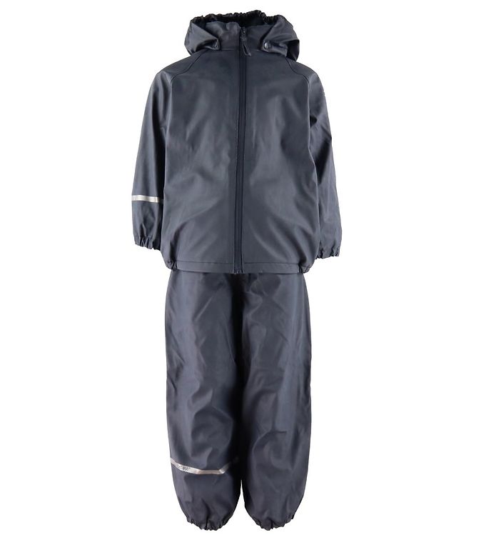 CeLaVi Regntøj m. Fleece - Recycle PU - Dark Navy CeLaVi Regntøj m. Fleece - Recycle PU - Dark Navy