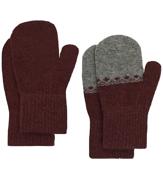 CeLaVi Vanter - 2-Pak - Uld - Rose Brown