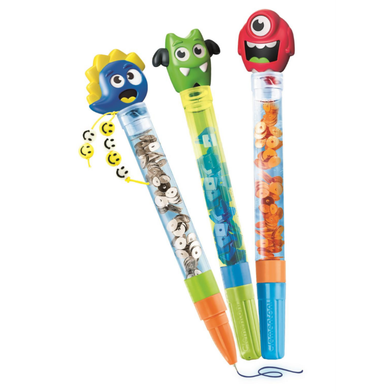 Clementoni | Lav selv kuglepenne - Monster, 3 stk Clementoni | Lav selv kuglepenne - Monster, 3 stk