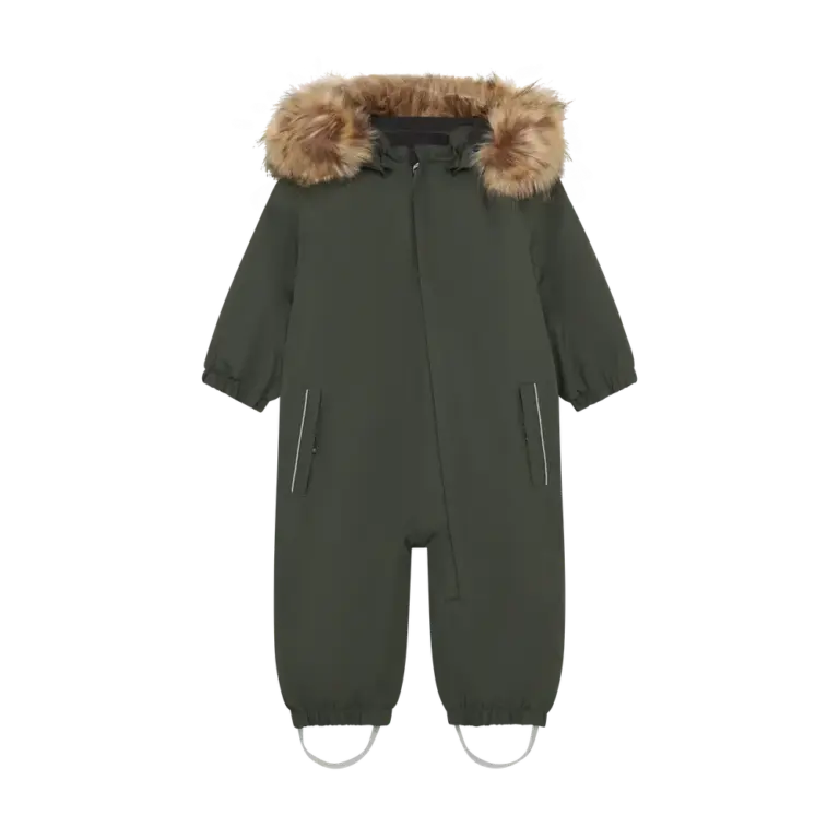 Color Kids Flyverdragt M. Fake Fur - Kambaba - 86 Color Kids Flyverdragt M. Fake Fur - Kambaba - 86