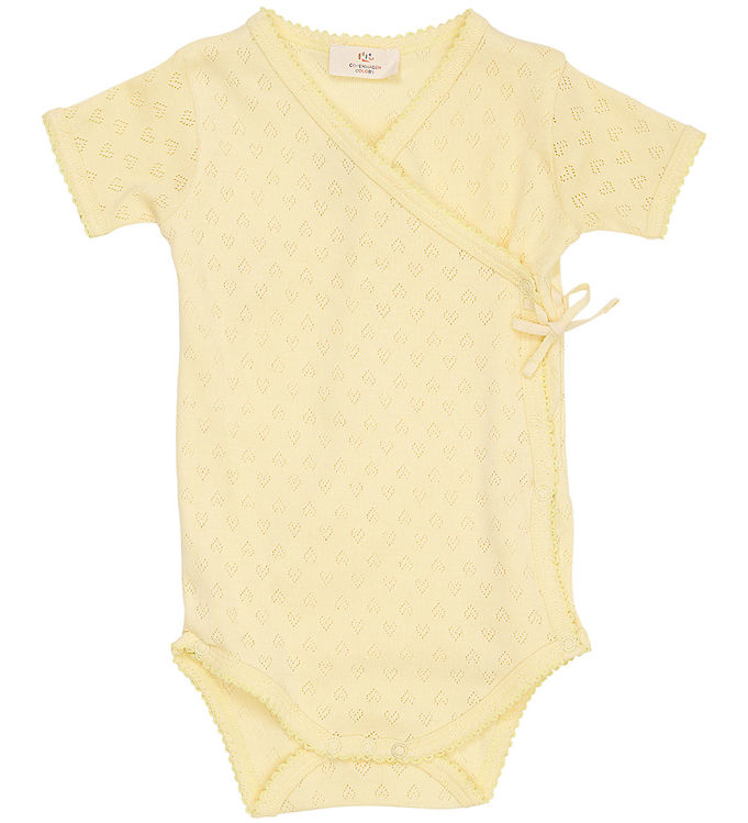Copenhagen Colors Slå-om Body k/æ - Pale Yellow
