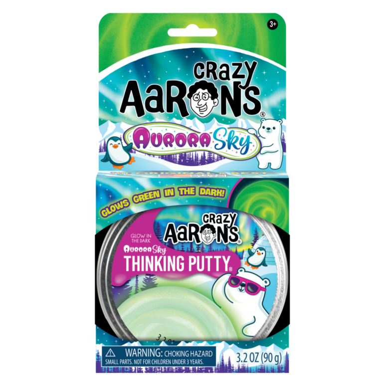 Crazy Aaron’s | Thinking Putty Large - Aurora Sky