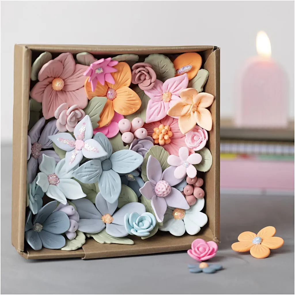 Creativ Company | Modelleringskit - Blomster i ramme