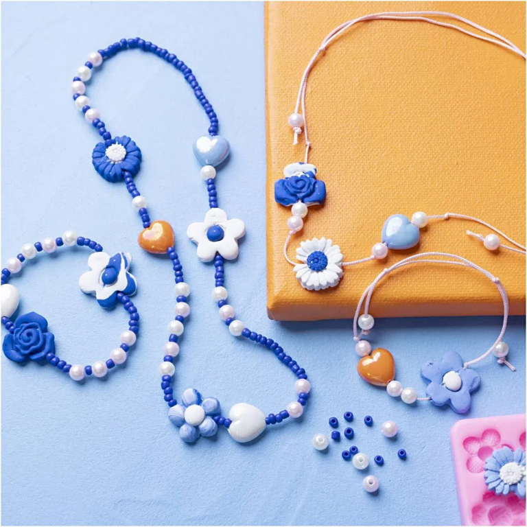 Creativ Company | Smykkekit mini - Blomstersmykker af smykkeler