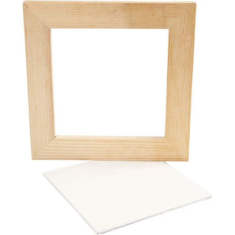 Creativ Company | Wooden Frame with Canvas 20.8 x 20.8 cm Creativ Company | Wooden Frame with Canvas 20.8 x 20.8 cm