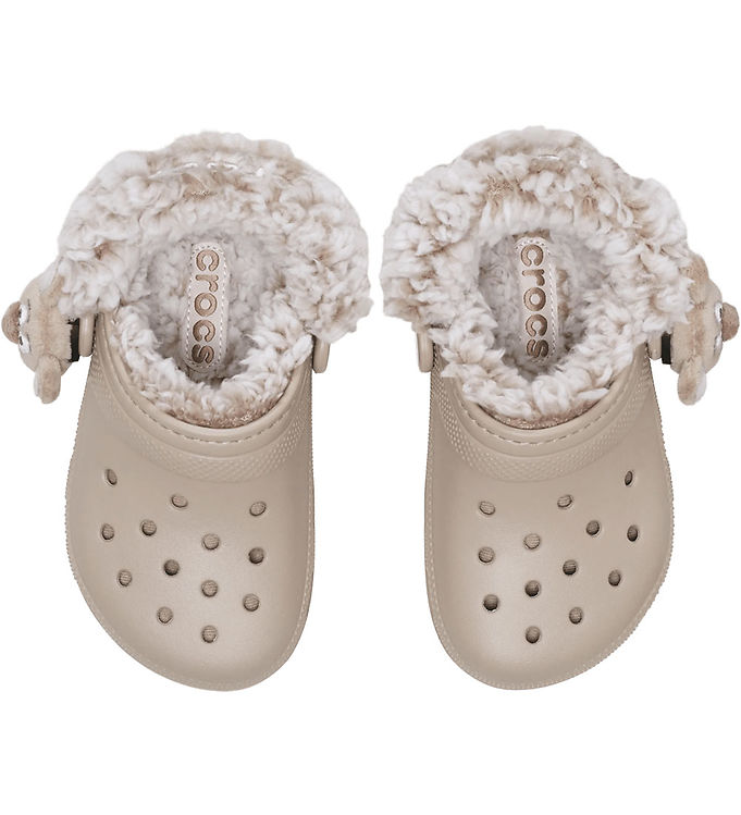 Crocs Hjemmesko m. For - Classic - Bear Plush - Dulcé