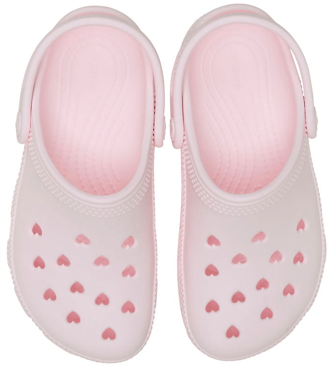 Crocs Sandaler - Classic Hearts Cut - Bubble Ice