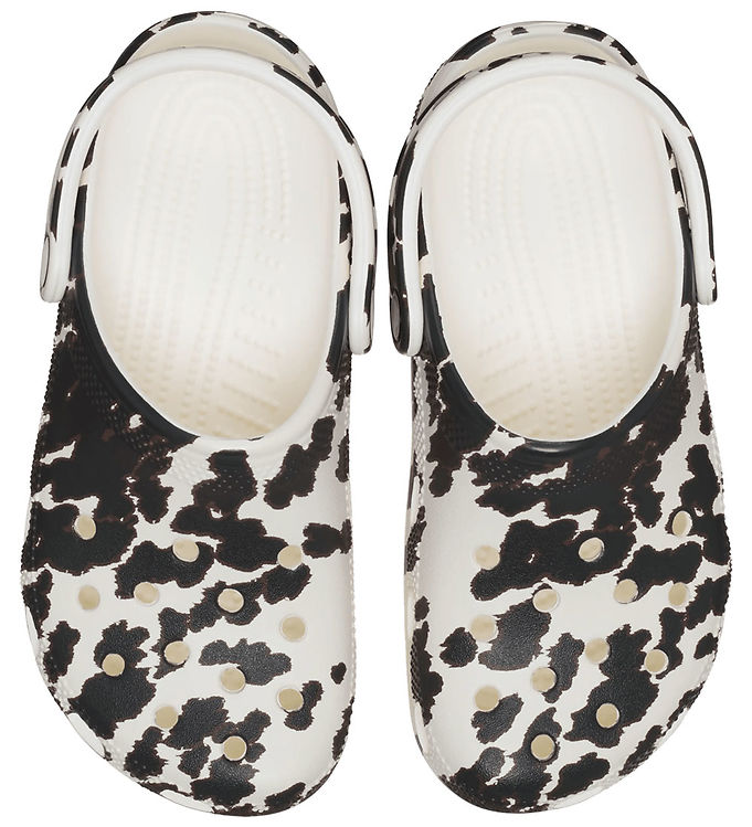 Crocs Sandaler - Classic Pop Animal Clog - Chalk/Multi Crocs Sandaler - Classic Pop Animal Clog - Chalk/Multi