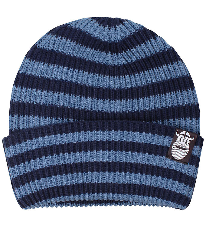 Danefæ Hue - Strik/Rib - DaneBy - Dark Navy/Porcelaine Erik