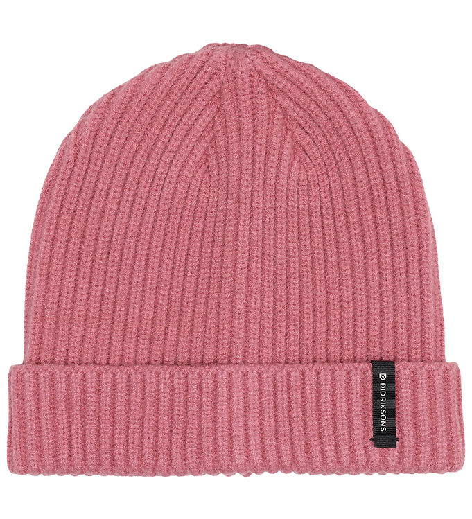 Didriksons Hue - Strik/Rib - Bus - Heather Pink Didriksons Hue - Strik/Rib - Bus - Heather Pink