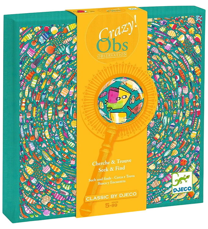 Djeco Brætspil - Crazy OBS - Fishy-Fish Djeco Brætspil - Crazy OBS - Fishy-Fish