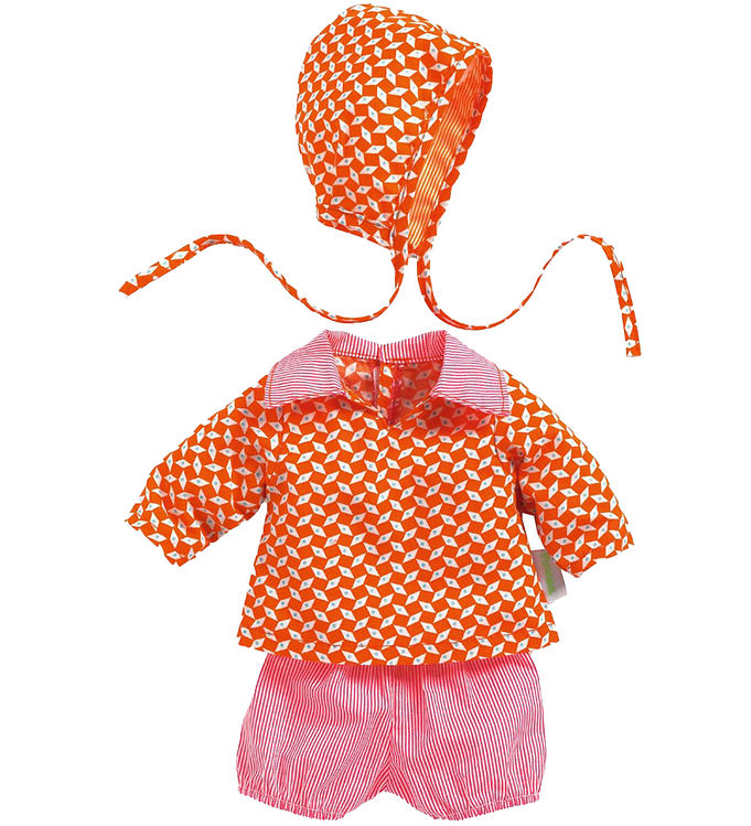 Djeco Dukketøj - Pépin - Pink/Orange Djeco Dukketøj - Pépin - Pink/Orange