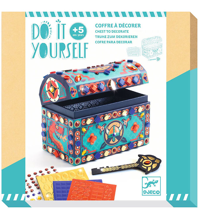 Djeco Kiste DIY - Do It Yourself - Super Treasure Djeco Kiste DIY - Do It Yourself - Super Treasure