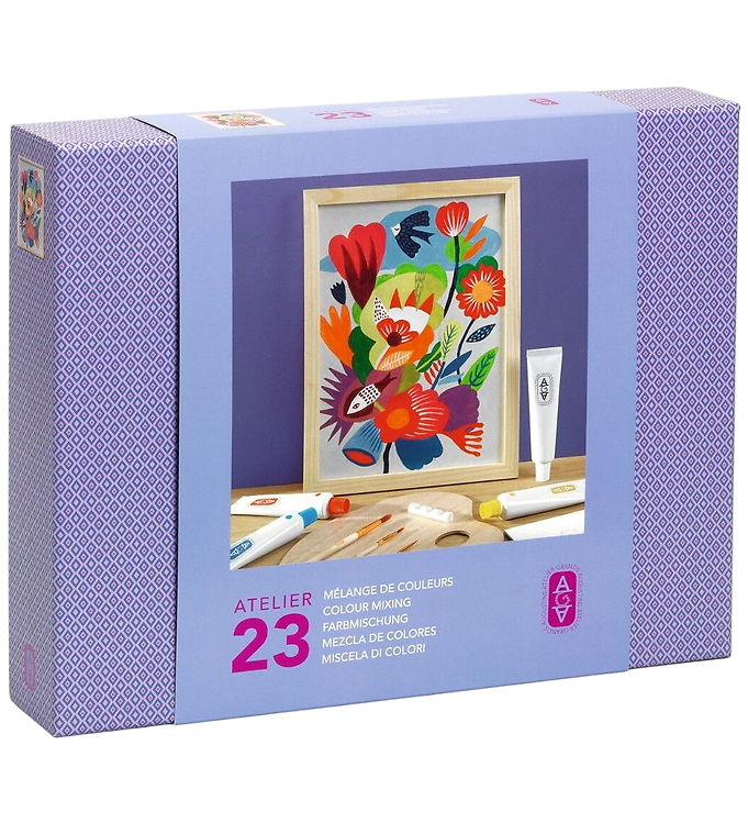 Djeco Kreasæt - Atelier 23 - Farveblanding Djeco Kreasæt - Atelier 23 - Farveblanding