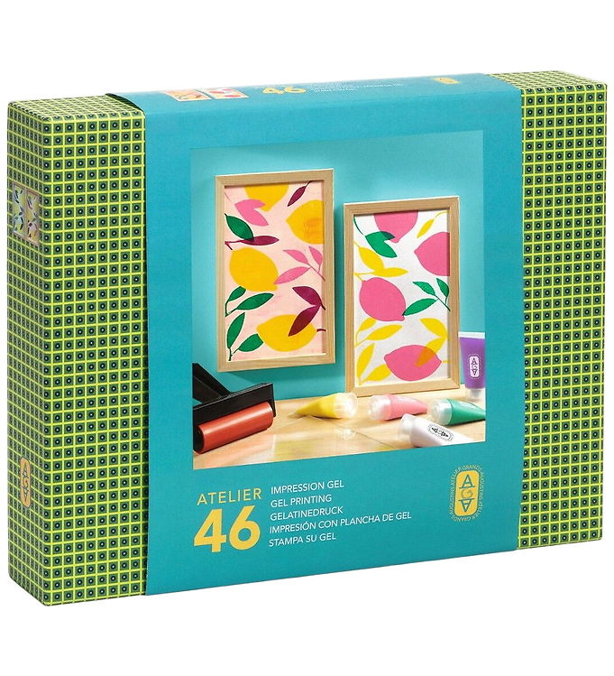 Djeco Kreasæt - Atelier 46 - Geltryk