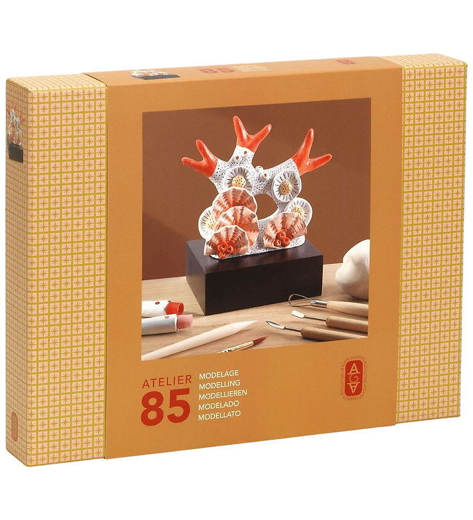 Djeco Kreasæt - Atelier 85 - Modellering Djeco Kreasæt - Atelier 85 - Modellering
