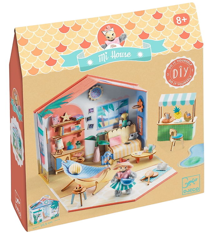 Djeco Kreasæt - DIY - Mi House - Mia
