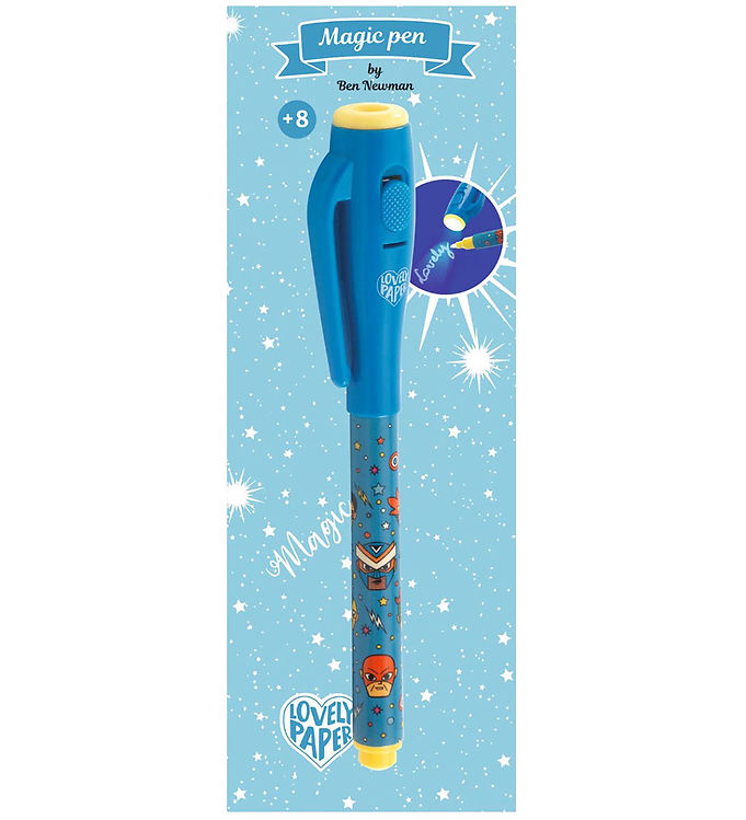 Djeco Magisk Pen m. UV-Lys Djeco Magisk Pen m. UV-Lys